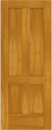 Flat  Panel   Washington  Cypress  Doors